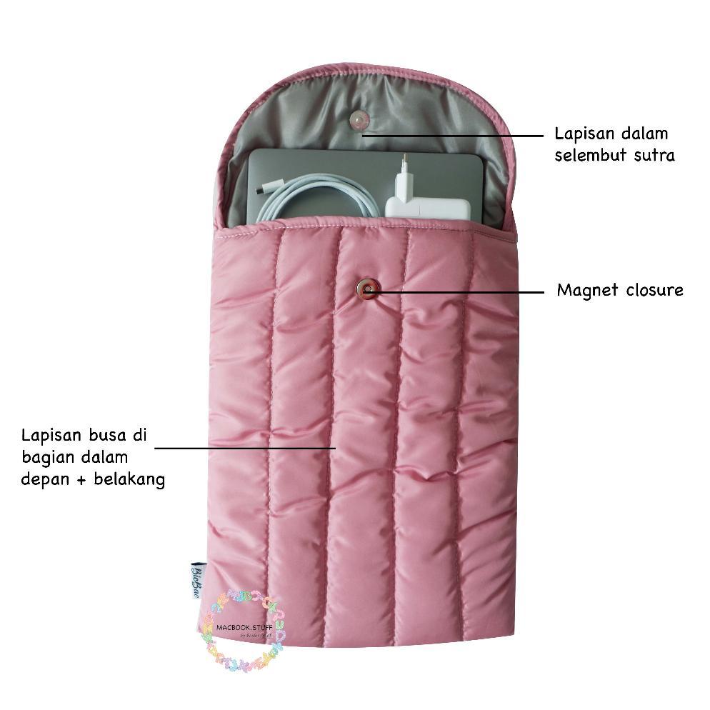 TERBARU BICBAC PILLOW BAG BASIC COLOR ANTI AIR WATERPROOF WATER RESISTANT LAPTOP BAG / SLEEVE LAPTOP