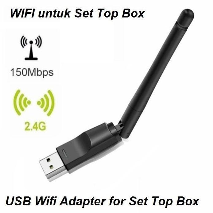 USB WIFI Adaptor / USB WIFI DONGLE Untuk STB / PC / Set Top Box