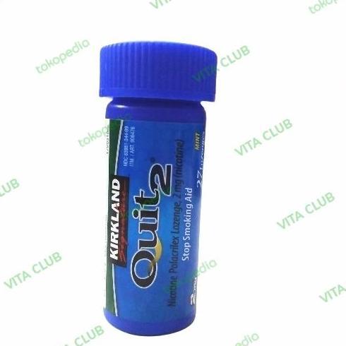 Kirkland Quit 2 Mg - Berhenti Merokok 27 Permen Lozenges Mint