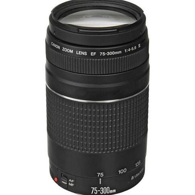 TERBARU - LENSA CANON EF 75-300MM USM / LENSA CANON EF 75-300mm f4-5.6 III
