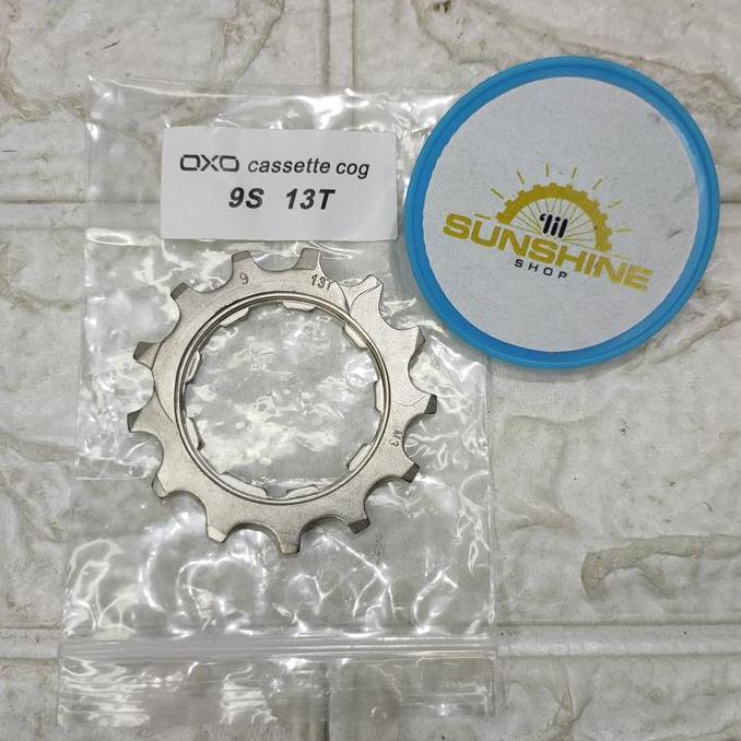 COG Sprocket Cassette 9 Speed 11T 12T 13T OXO Hub FreeHub Slup Jangkrik Sepeda MTB Seli Roadbike mur