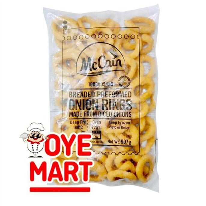 Mccain Breaded Preformed Onion Rings 907Gr/Onion Ring