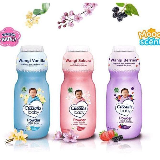 Cussons Bedak 350gr +100gr - Bedak Powder Bayi