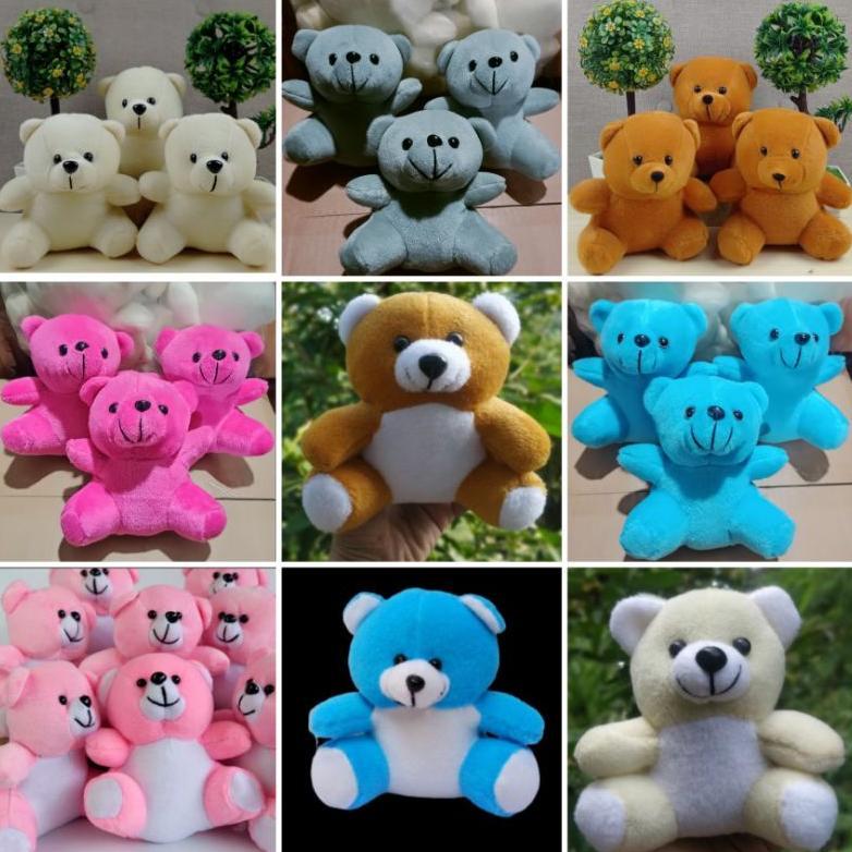 PROMO TERBARU BONEKA MINI 15CM TEDDY BEAR MINION PANDA POKEMON DORAEMON
