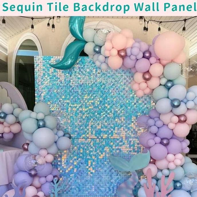 Vixplorn Wall Panel Mozaik Tile Kaca 3D Dekoratif 30x30cm Untuk Dekorasi Dinding Interior Rumah Dan 