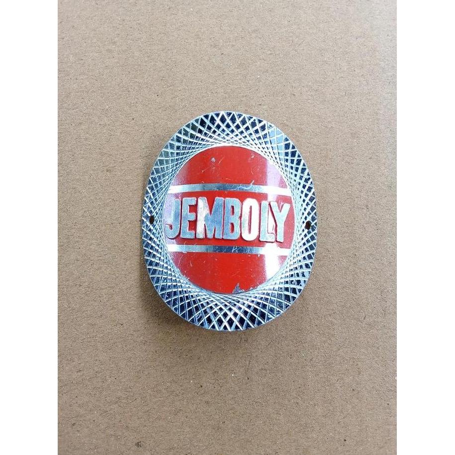 Emblem Sepeda Jemboly Bundar