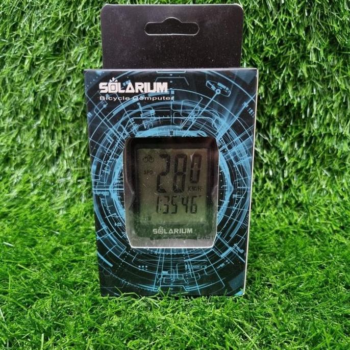 Speedometer Sepeda Solarium Wireless