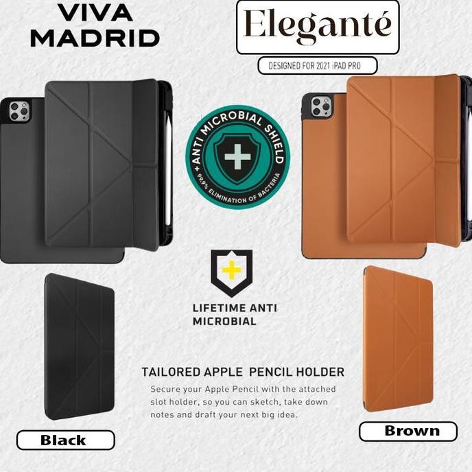 Case for Apple iPad Pro 11" M1 2021 2018 Apple iPad 10.9" VIVA MADRID ELEGANTE