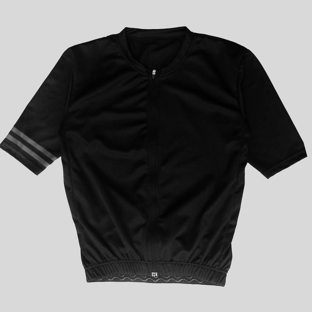 BIG SALE BAJU SEPEDA / JERSEY SEPEDA ROADBIKE AERO POLOS  POLOS / KAOS SEPEDA POLOS - HITAM