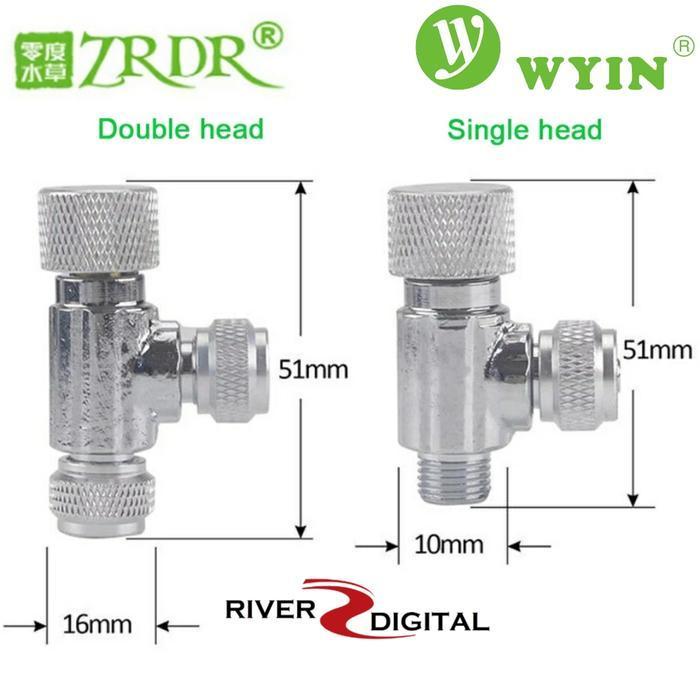 Aquascape Wyin Co2 Regulator / Needle Valve / Kran DIY
