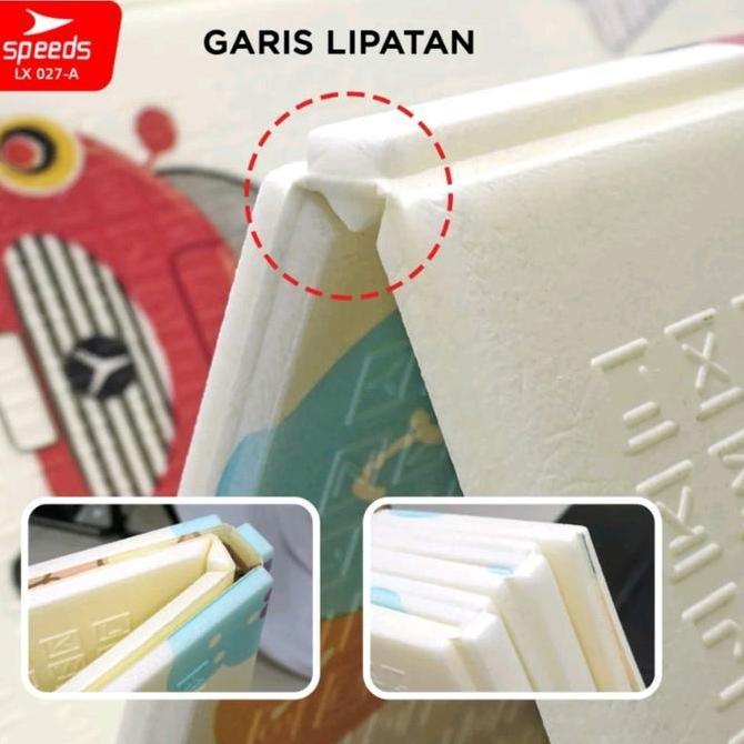 Playmat SPEEDS Bayi Lipat Tebal Karpet Baby Matras Bayi Playmate