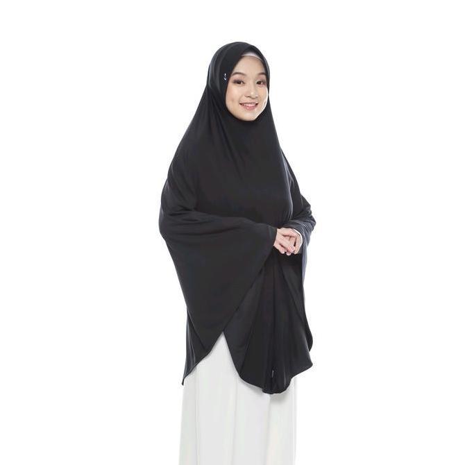 HIJAB KHIMAR HAMIDAH SIZE XXL PREMIUM Pad Panjang Muslim Kerudung Instan Syari Bergo