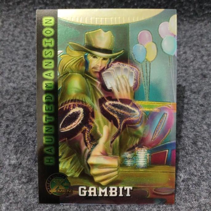 Fleer ultra X-men 1995 haunted mansion gambit