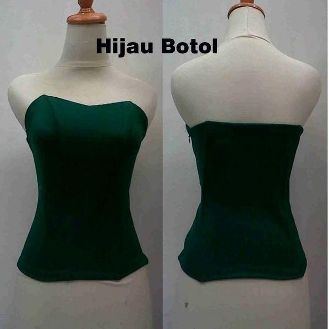 Longtorso Kaos Kamisol Bustier Kemben Daleman Kebaya Merah Dalaman Katun Bra Korset Nyaman Cantik Hi