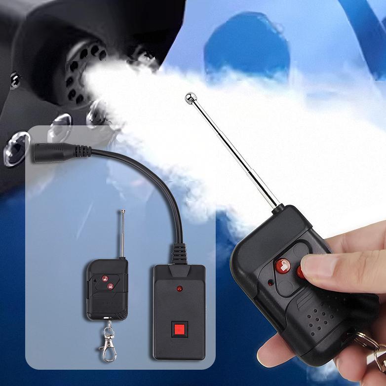 (Ram Lanc) 400W 900W 1200W Remote Wire Wireless Kontrol Fog Machine Smoke Machine Mesin Asap
