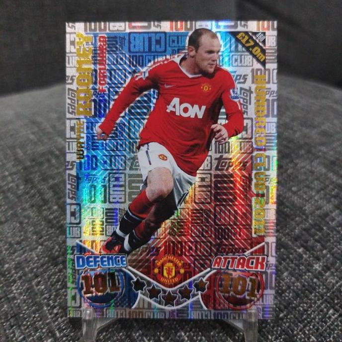 Match attax 16-17 hundred club wayne rooney