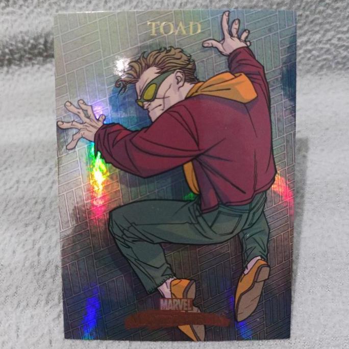 Fleer marvel masterpieces 2007 toad foil