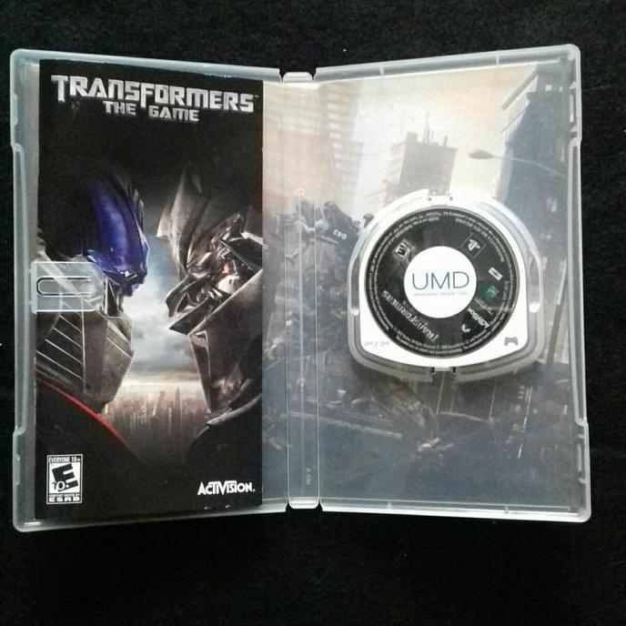 PSP UMD Activision Transformers Movie The Game