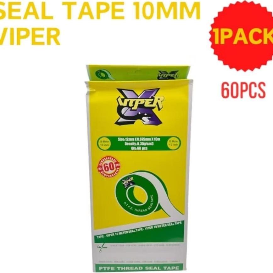 1 Kotak Isi 60 Roll Seal Tape Sealtape Isolasi Air Viper / Isco