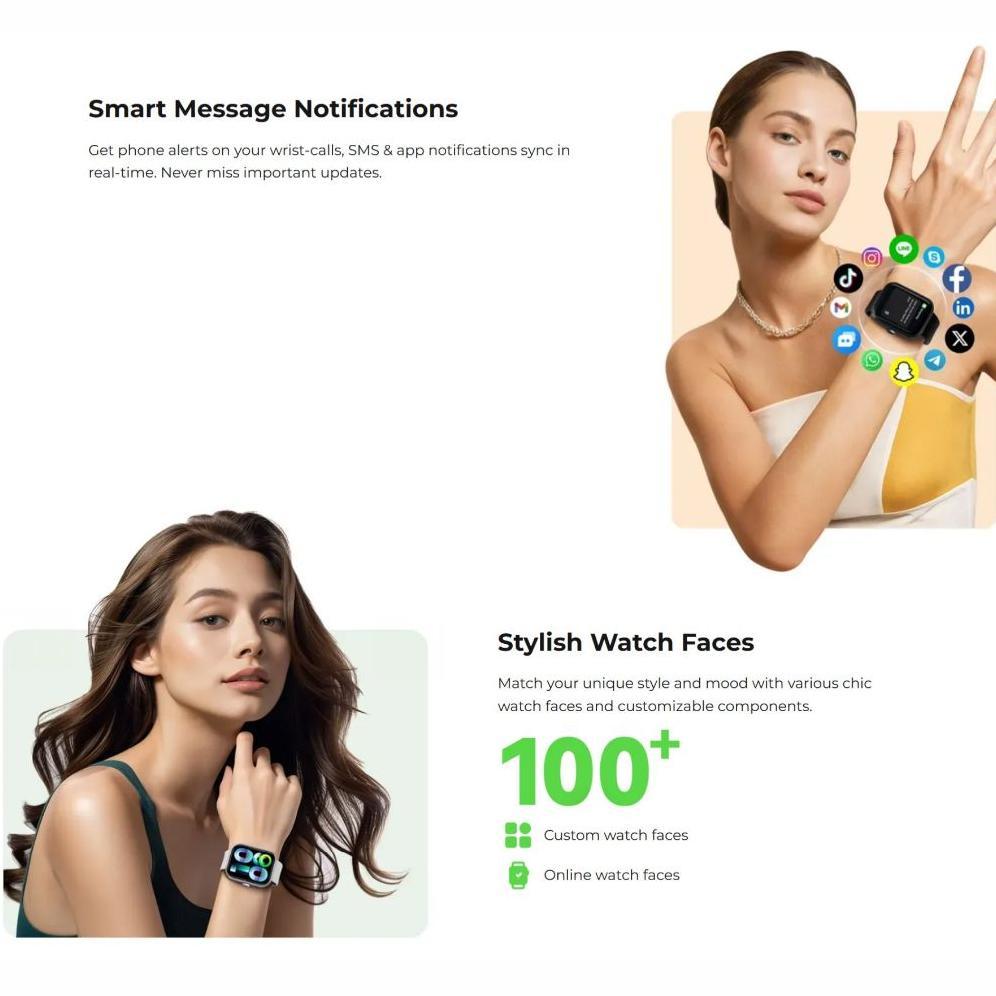 HOT HAYLOU Watch 4 Smartwatch Multifungsi dengan GPS dan Bluetooth Calling
