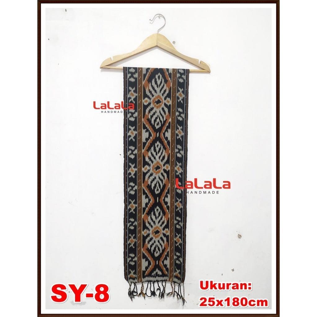 Selendang Tenun Syal Tenun Ikat Antik Etnik Motif Sumba Lombok Ntt Toraja Bali Dayak Premium