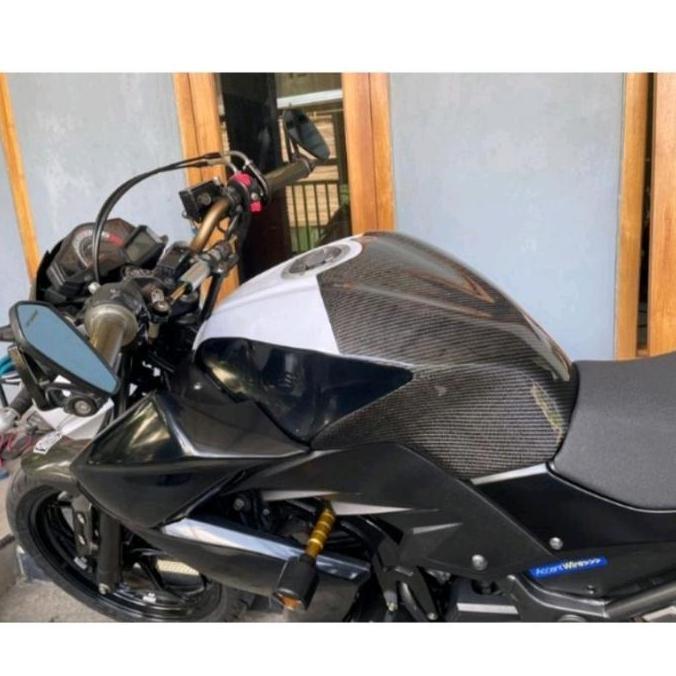 TUTUP COVER TANGKI NINJA 250 FI 2013-2017 PELINDUNG TANGKI NINJA 250 PROMO