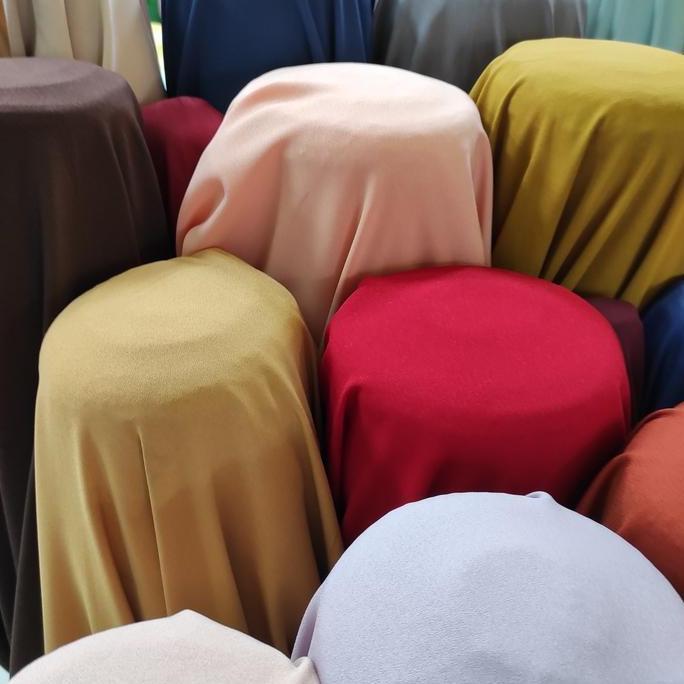 Kain Arabian Crepe Premium_ Bahan Pure Arabian Crepe Japan (By Mitsu)