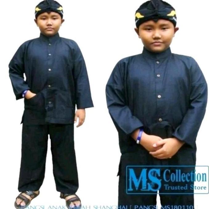 Baju Pangsi Sunda Anak TK, SD, SMP, SMP
