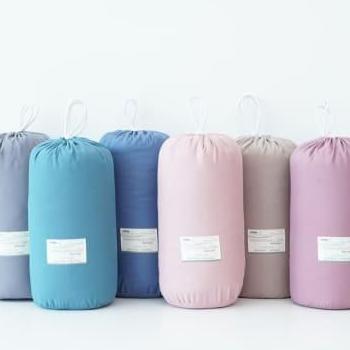 Informa Selimut Bedcover Marshmallow Blanket Bed Cover Polos Travel DS