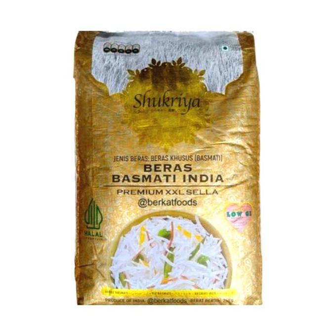 Nurqaila_ Rsi - Beras Basmati 25 Kg Merk Shukrya