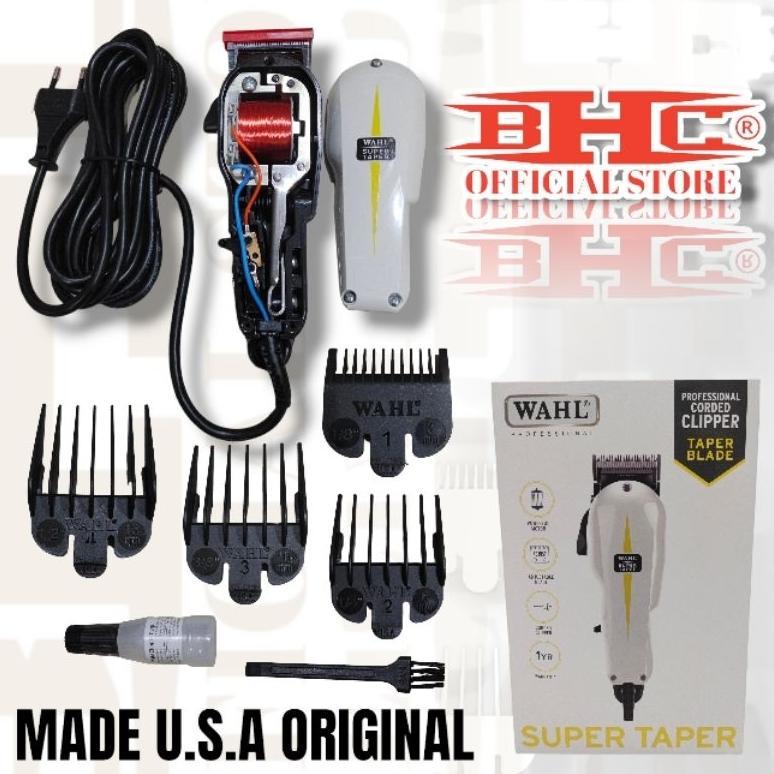 Wahl Super Taper USA  tipe 8647 alat cukur rambut mesin hair clipper ASLI