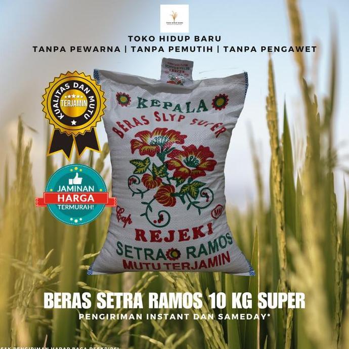 Arroz- Beras Setra Ramos Super 10 Kg Cap Kembang