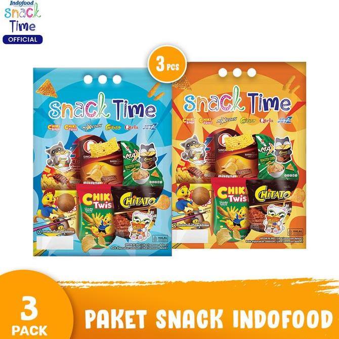 [] Paket Snack Indofood - 3 Pack