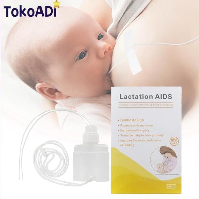 MONTMERY SNS Supplemental Nursing System Anti Bingung Puting/Mirip Medela SNS