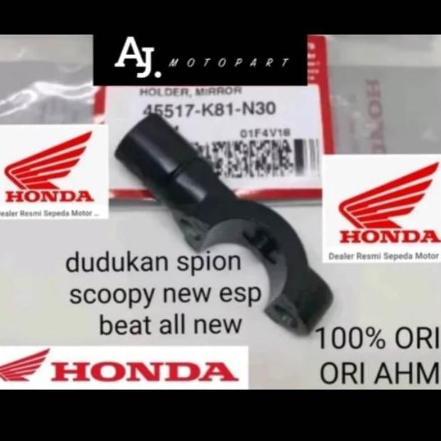 DUDUKAN SPION BEAT/SCOOPY ALL NEW ORI AHM READY