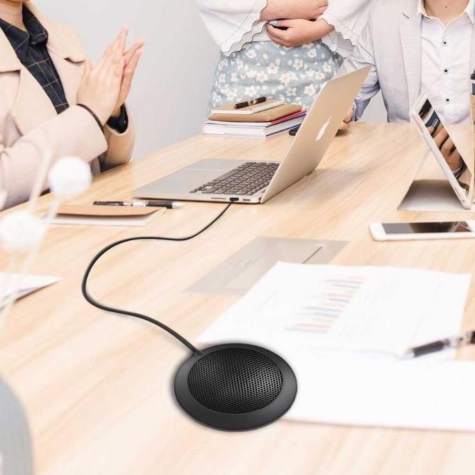Microphone USB Talk 02 Mic 360 Omnidirectional Conference Zoom Webinar