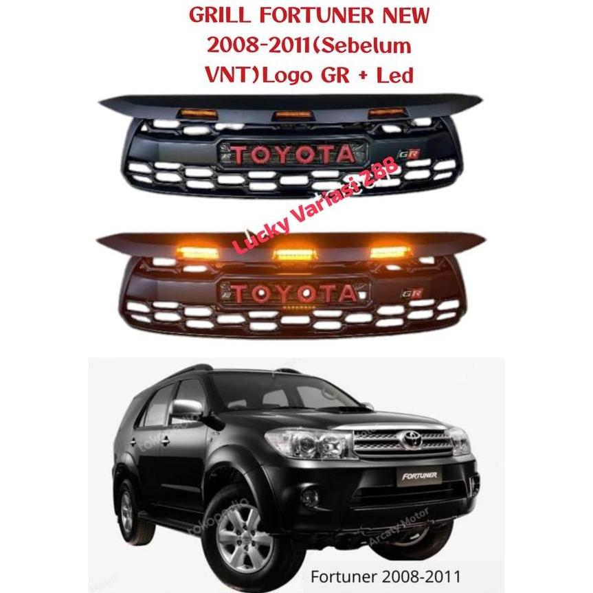 jaytokosip- Gril Grill Grille Depan Fortuner Lama/Old 2004 2006 2007 2008 Awal & Fortuner Baru/New 2