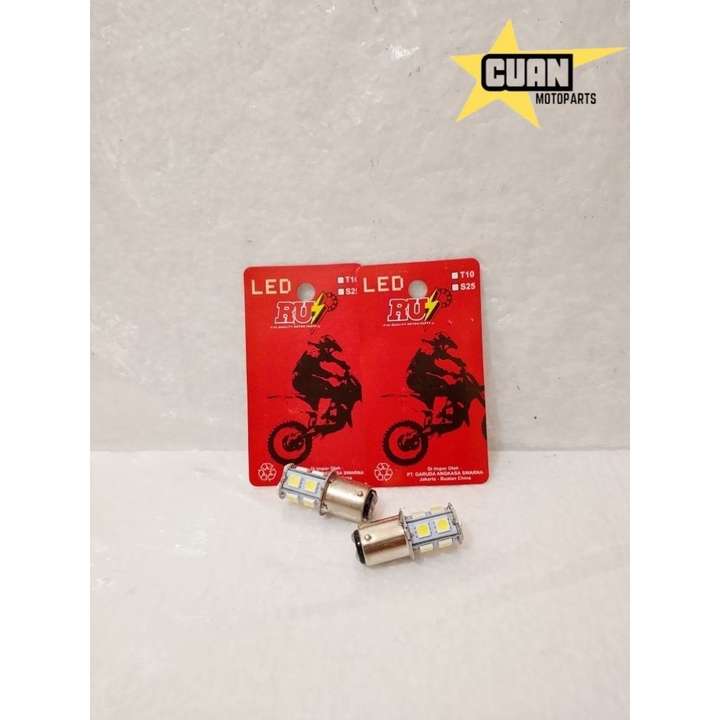 BOLAM BOHLAM DOP LAMPU STOP LED KEDIP JAGUNG PUTIH