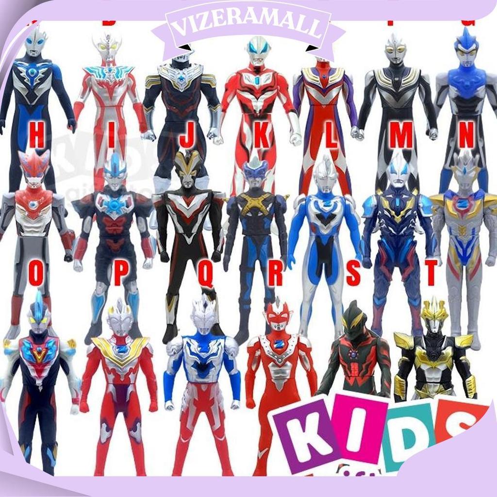 Ultra Series Ultraman Fuma Taiga Titus Tregear Tiga Victory Rosso Blu Figure - Mainan Figur KGS Ori