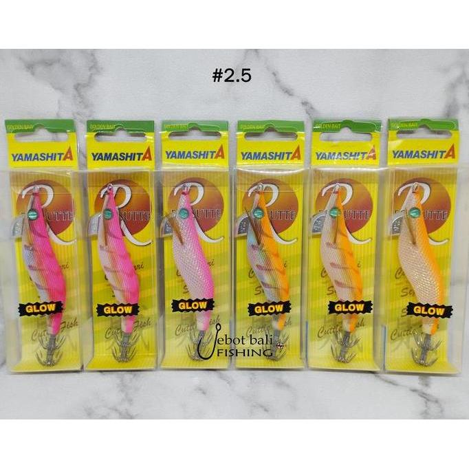 BEBAS ONGKIR - Egi Yamashita Sutte R 2.5 - Umpan Pancing Cumi - Squid Jig