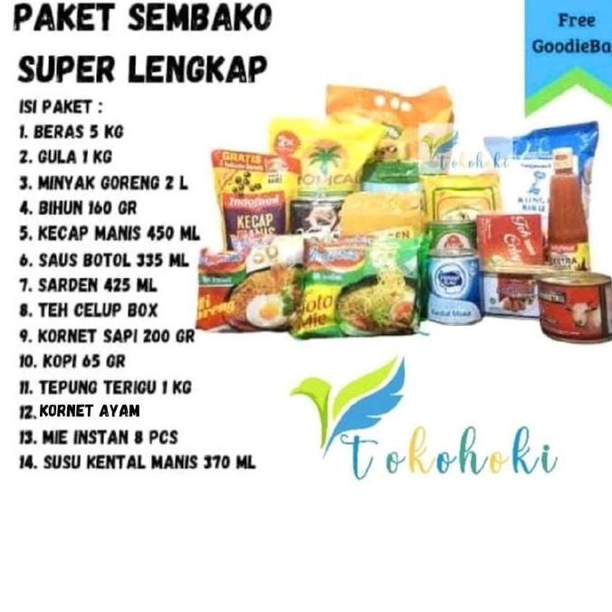 Bre- Paket Sembako Super Lengkap