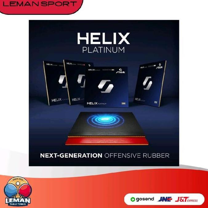 Karet Stiga Helix Platinum XH / H / M / Karet Bet Pingpong Tenis Meja