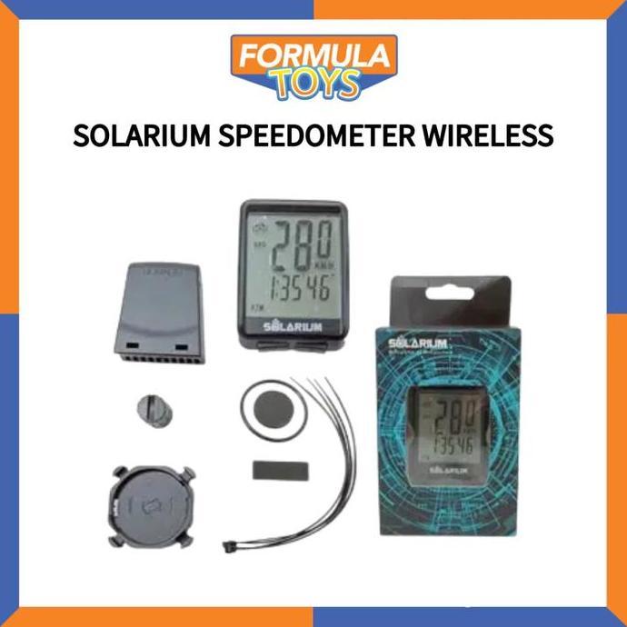 SPEEDOMETER SEPEDA SOLARIUM WIRELESS