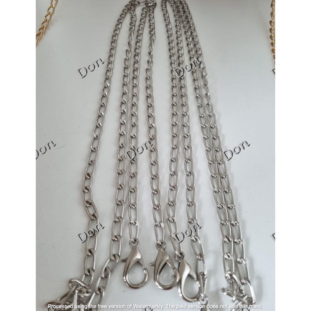 HOT RANTAI TAS TEPAS  PIPIH KECIL BESI 40 CM. 55 CM DAN 110 CM / PCS