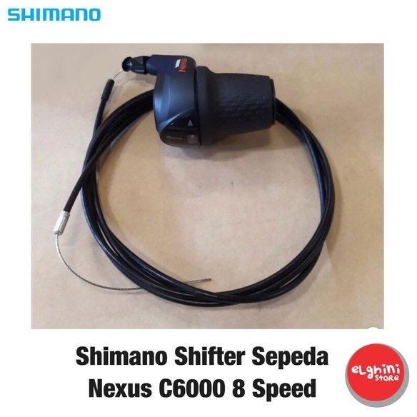 Shimano Shifter Sepeda Nexus C6000 8 Speed