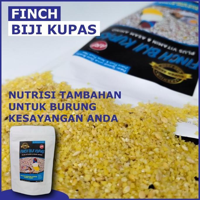 Pakan Burung Finch Tanpa Kulit untuk Burung Zebra,Emprit Jepang Dll