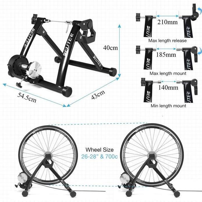 Bike Trainer Deuter MT-04 Cycling Home Training Zwift Complete set
