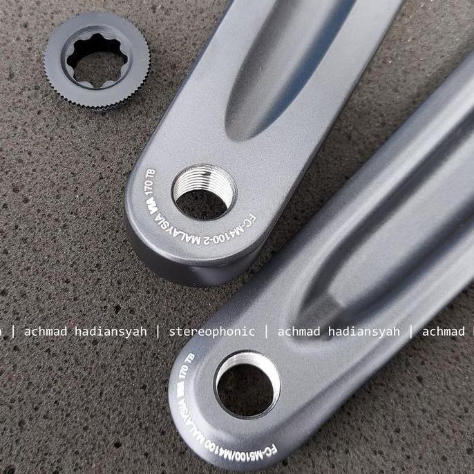 Crank SHIMANO DEORE Dual Speed 36-26T Crank DEORE M4100 CrankArm 170mm