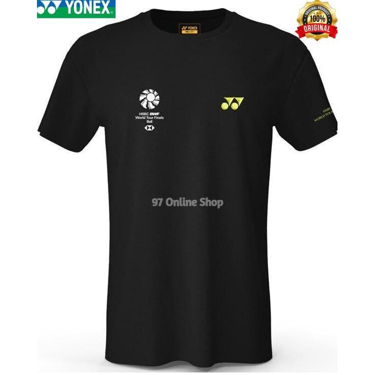 Kaos YONEX / T-Shirt YONEX RM1810 HSBC BWF WORLD TOUR FINALS BALI|NEW|