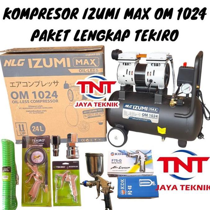 IZUMI 24 LITER OL 10-24 KOMPRESOR OILLESS IZUMI 1HP 24LITER OL 1024